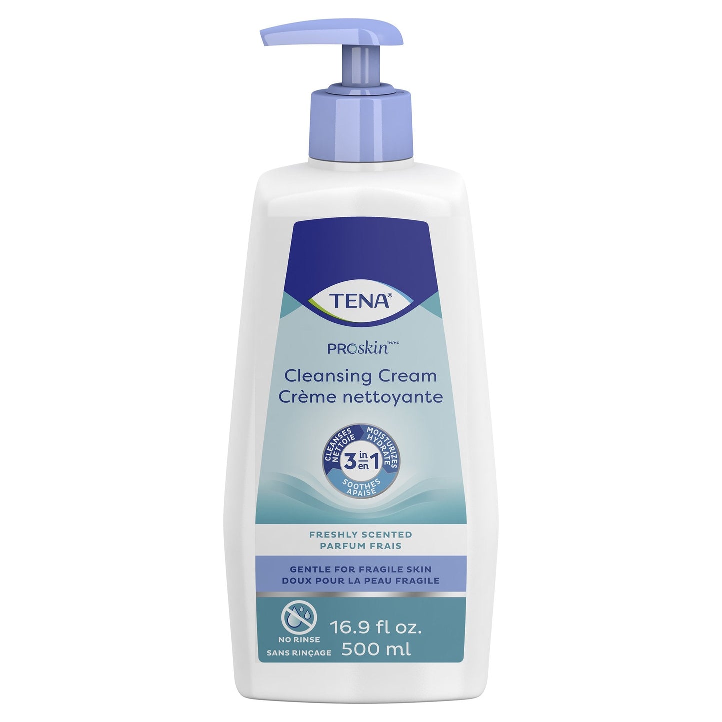Tena® Body Wash Cleansing Cream, Alcohol-Free, three-in-one formula 64430