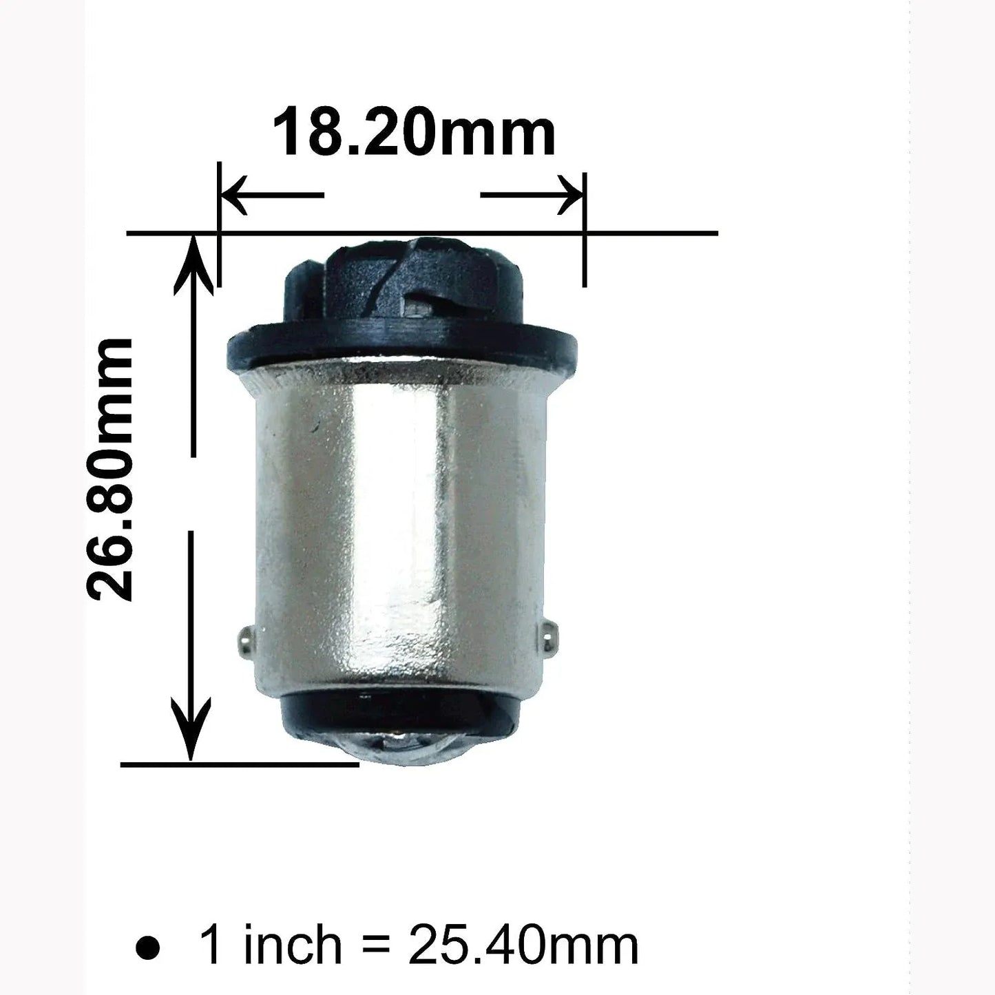 T10 194 168 to 1156 Ba15s Bulb Base Converter Transform Socket
