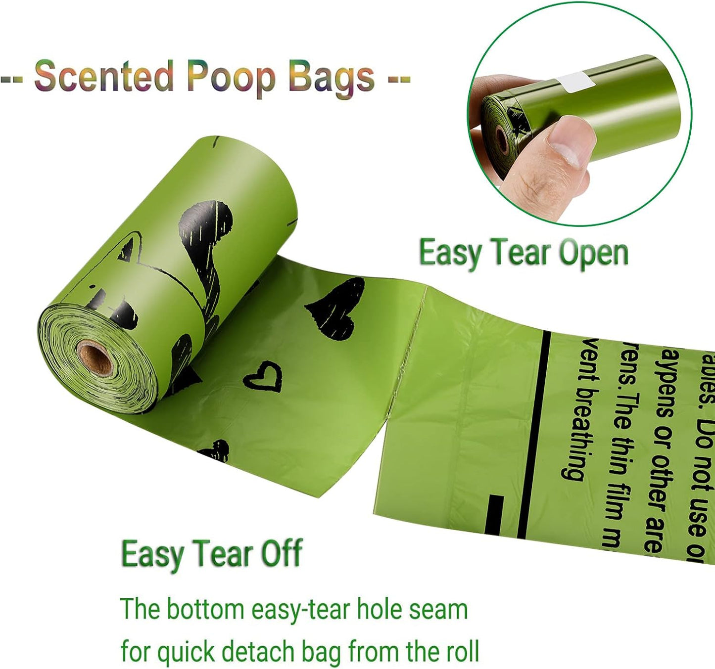 Dog Poop Bags for Every Adventure | Leak-Proof, Eco-Friendly