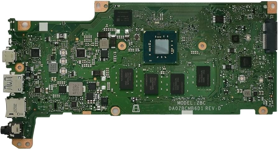 DA0ZBCMB6C0 Mainboard for  Chromebook CB314-1H CB315-3H Laptop Motherboard with N4000 N4100 N4020 N4120 N5000 N5030 CPU