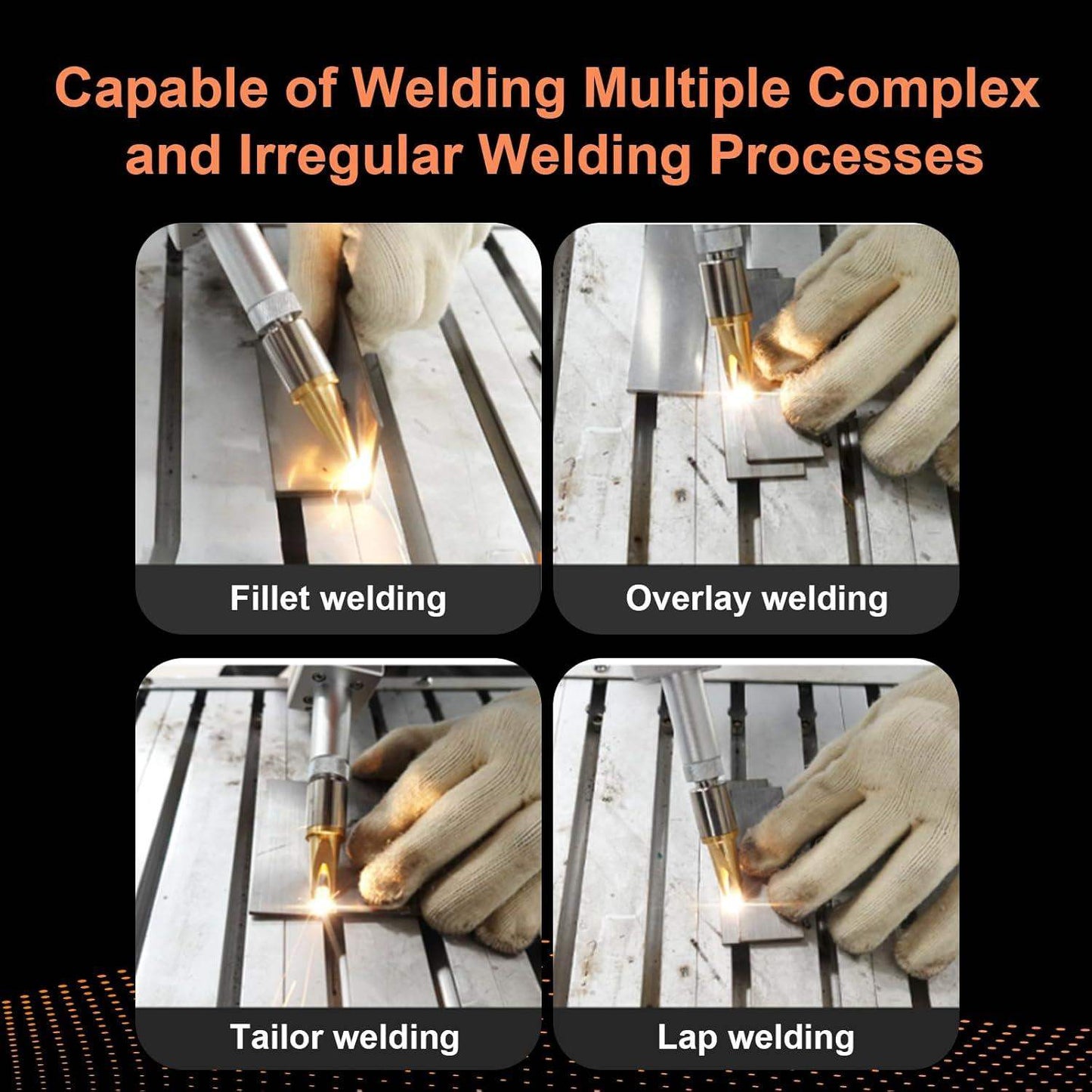 1000W Air-Cooled Handheld Laser Welder