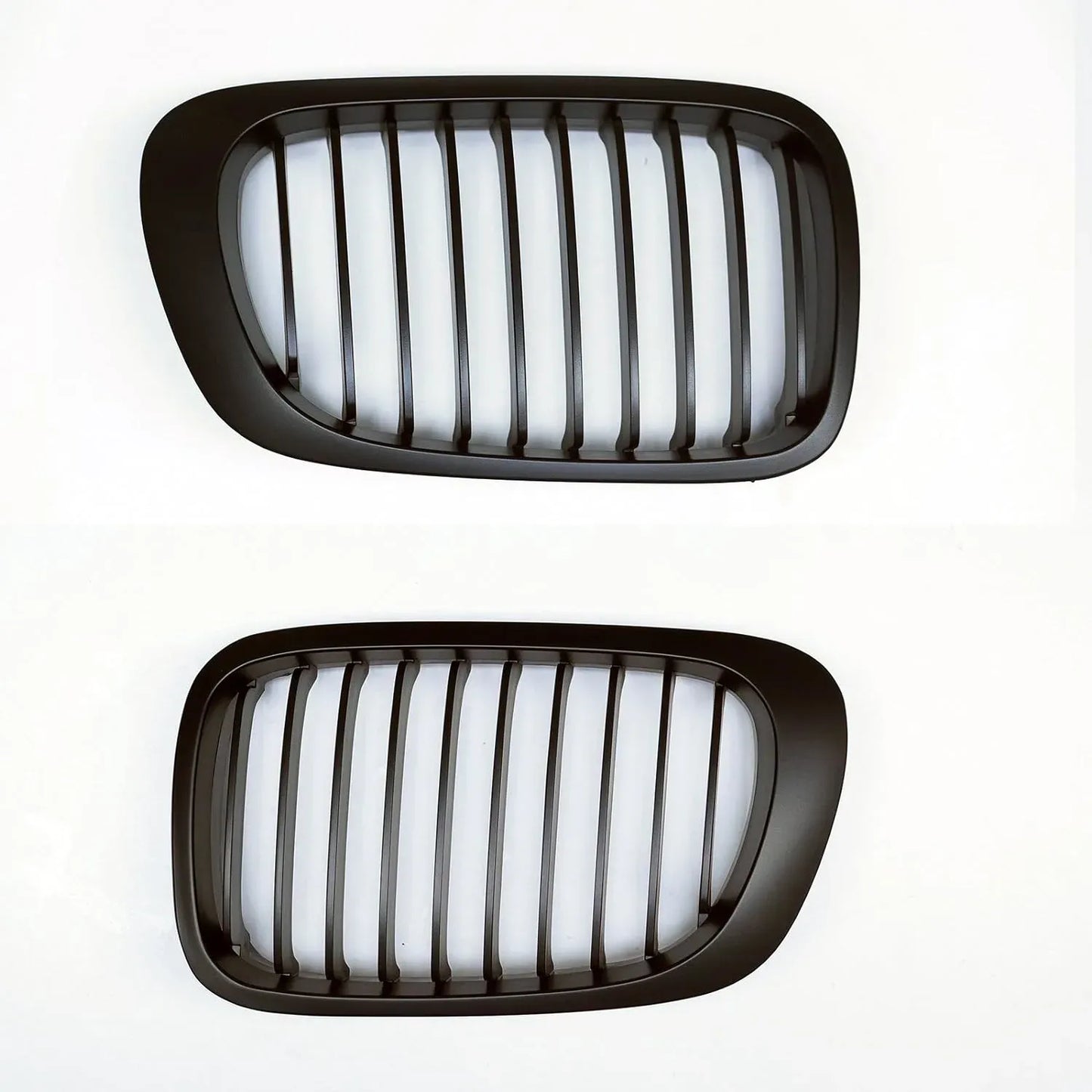 PA 1 SET Matt Black Kidney Grilles fits for E46 Coupe Convertible (99-03 Pre-Facelift, inc M3 01-06)