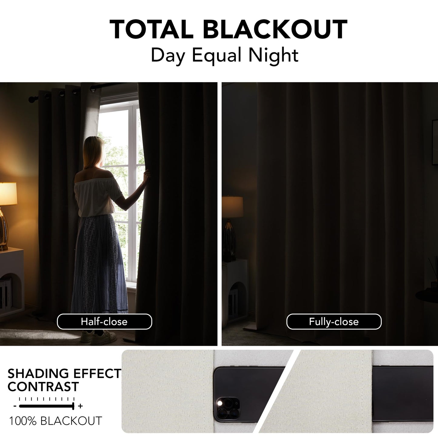 Pink Jacquard Blackout Curtains, 52x63 Inch