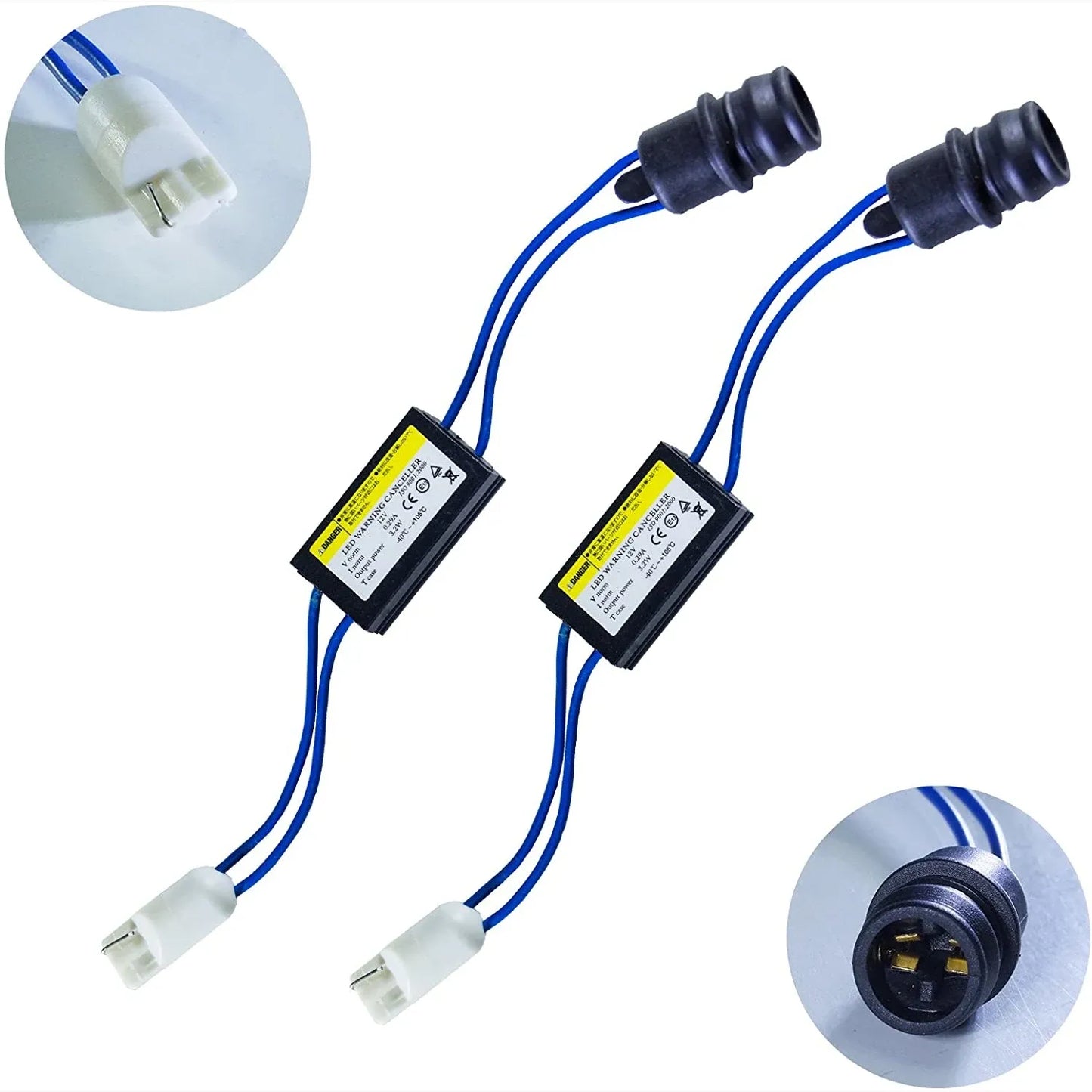 T10 / T15 168 921 "Decode" Load Resistor Built-In (Warning / Hyperflash-Free) Interface Module (1 pair)
