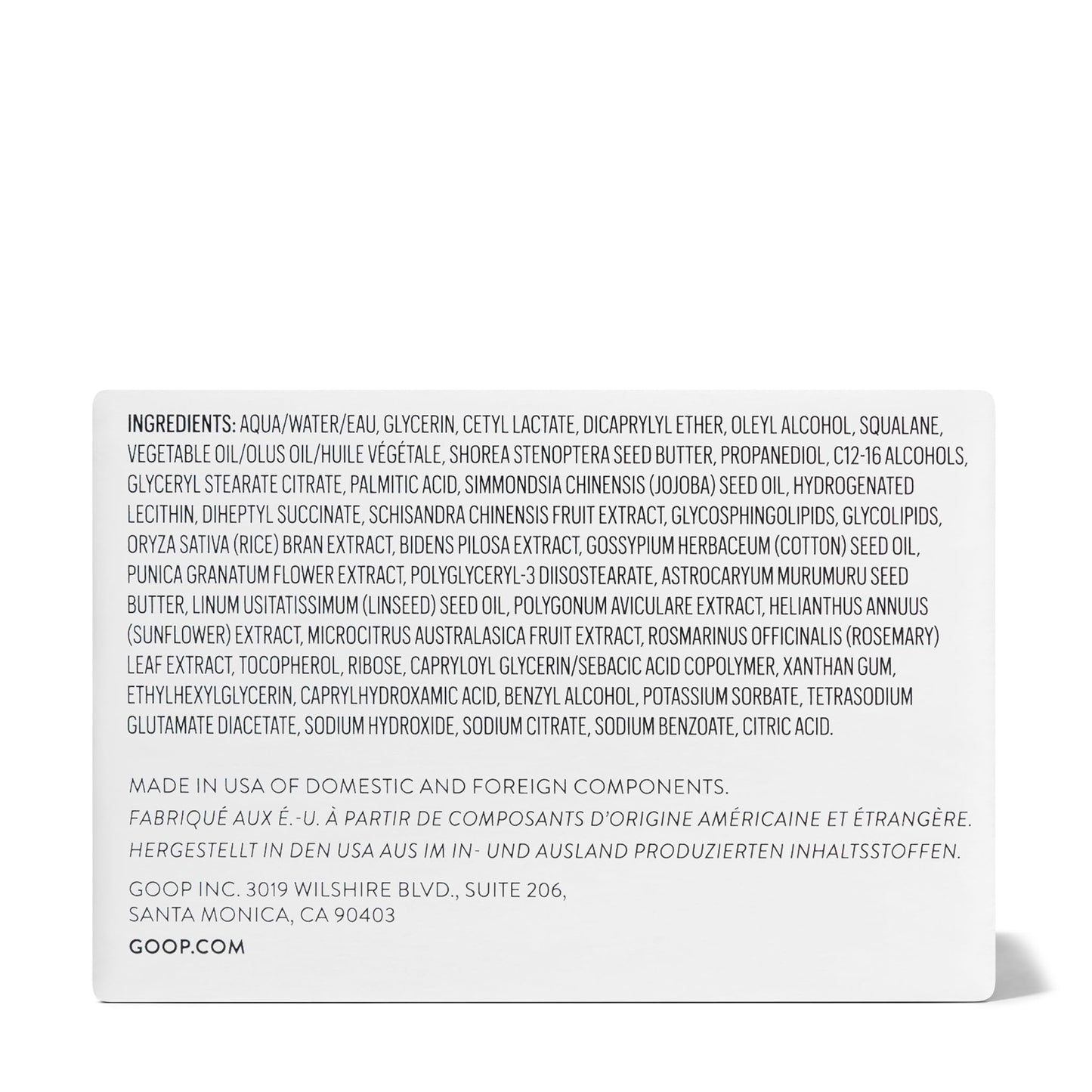goop Beauty Nourishing Face Cream | Improves Firmness, Elasticity, & Brightness | Botanicals, Ceramides, & Squalane | Anti Wrinkle Moisturizer | 1.7 fl oz