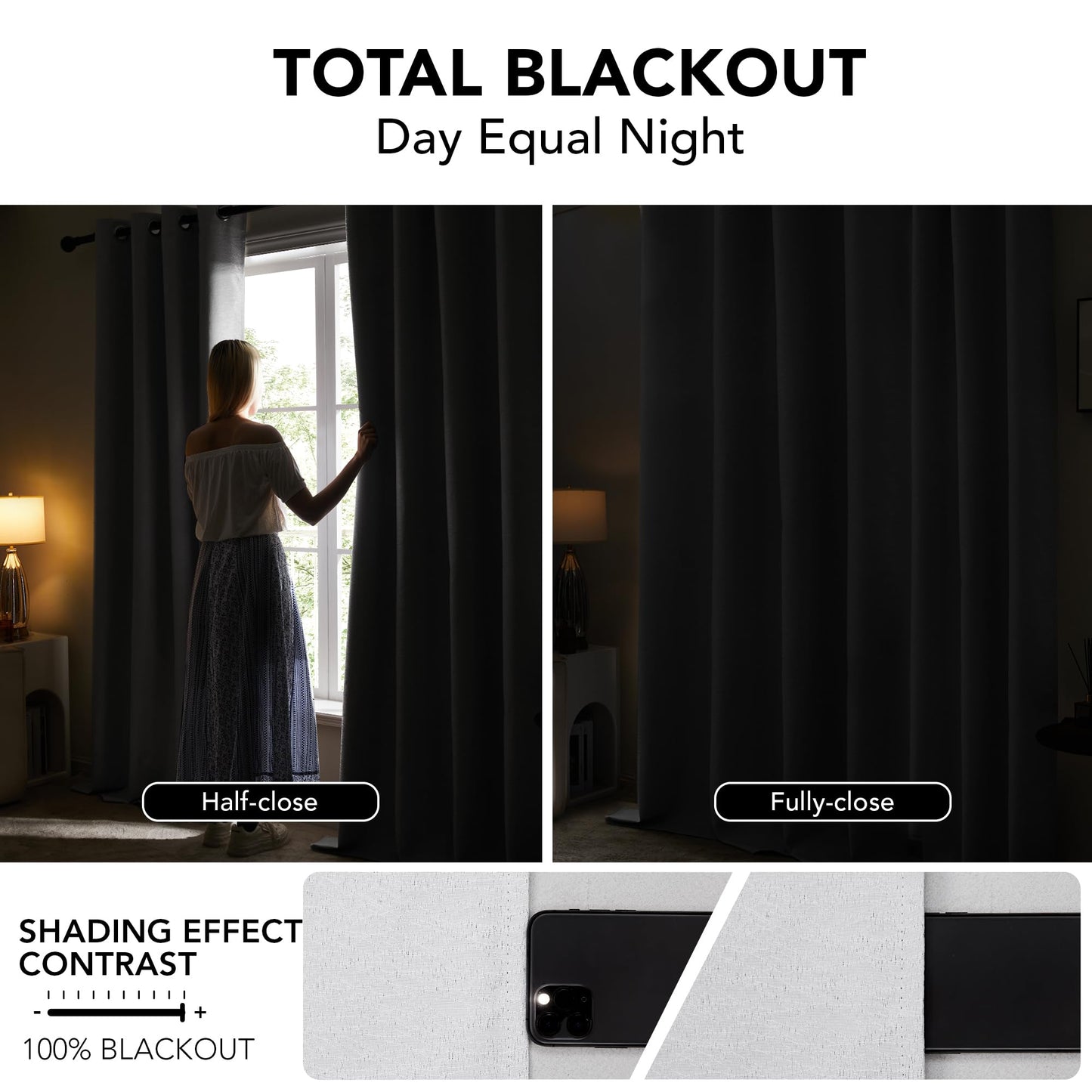 Pink Jacquard Blackout Curtains, 52x63 Inch