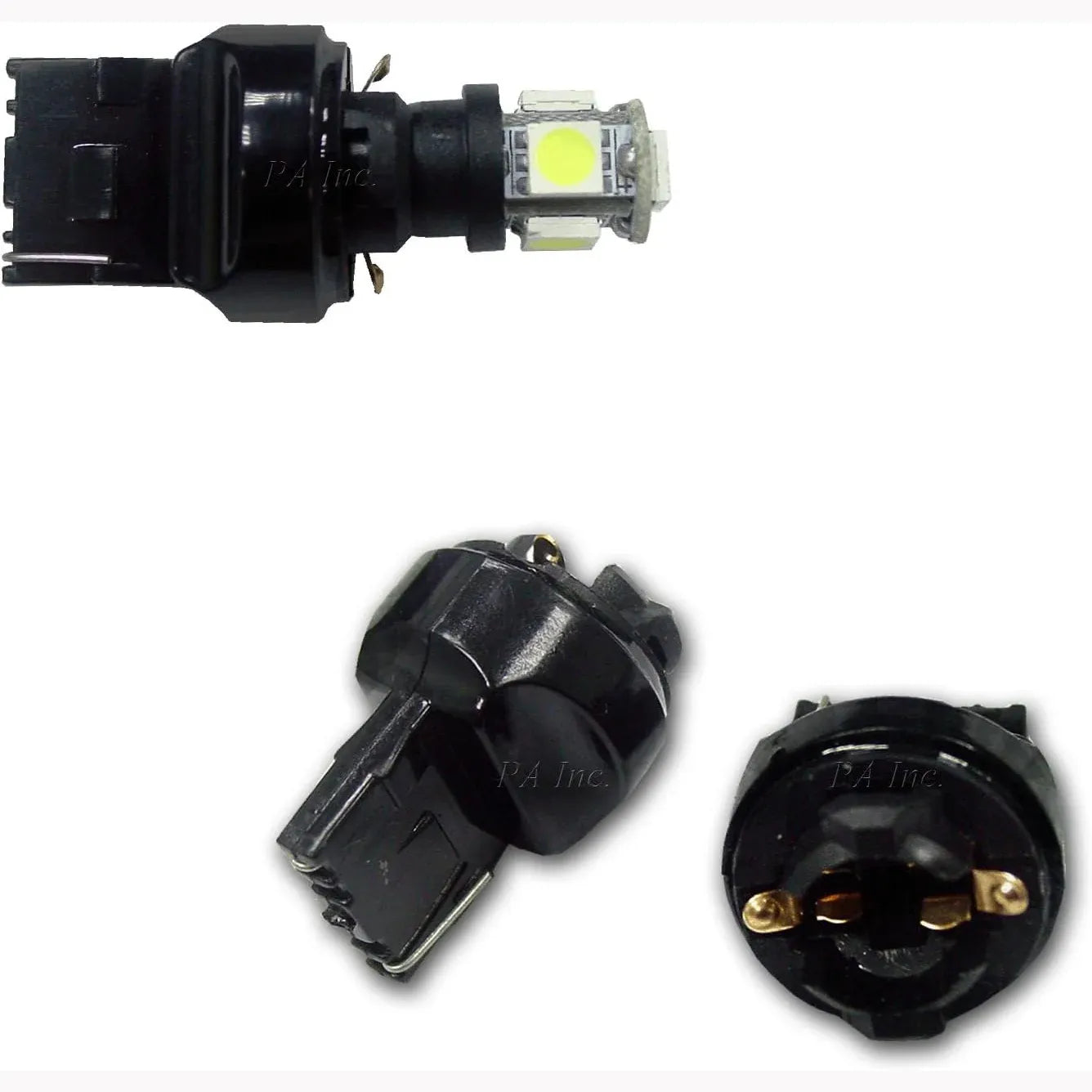 T10 168 194 to T20 (7440) Bulb Base Converter Transform Socket Adapter