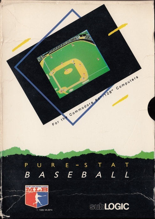 Pure-Stat Baseball (Commodore 64/128)