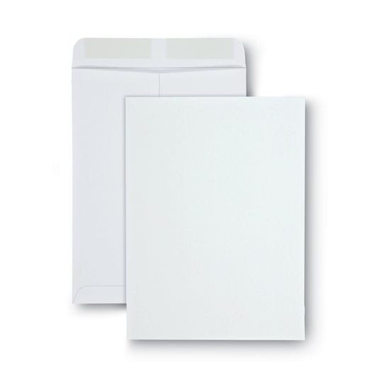 Universal Catalog Envelope, 28 lb Bond Weight Paper, #10 1/2, Square Flap, Gummed Closure, 9 x 12, White, 100/Box