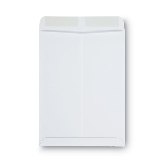 Universal Catalog Envelope, 28 lb Bond Weight Paper, #10 1/2, Square Flap, Gummed Closure, 9 x 12, White, 100/Box