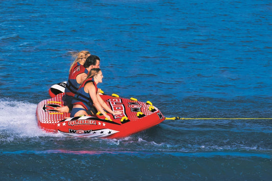 WOW Sports Glider 3 Person 3P Towable with Flex Seating (22-WTO-3967)