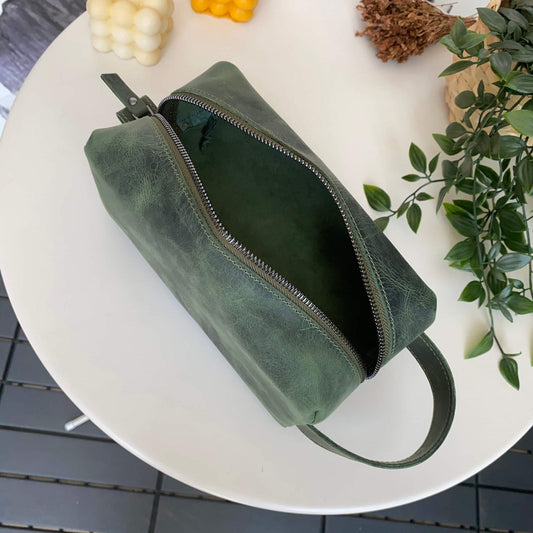Partenon - Genuine Leather Dopp Kit