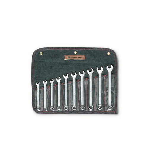 Wright Tool WRIGHTGRIP® 2.0 12 Point Combination Wrench Set 10 Pieces Metric 751