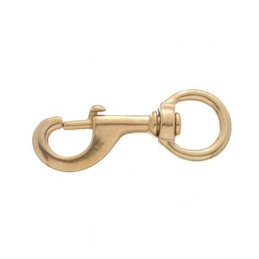 BRASS-PLATED BOLT SNAP 1/2"