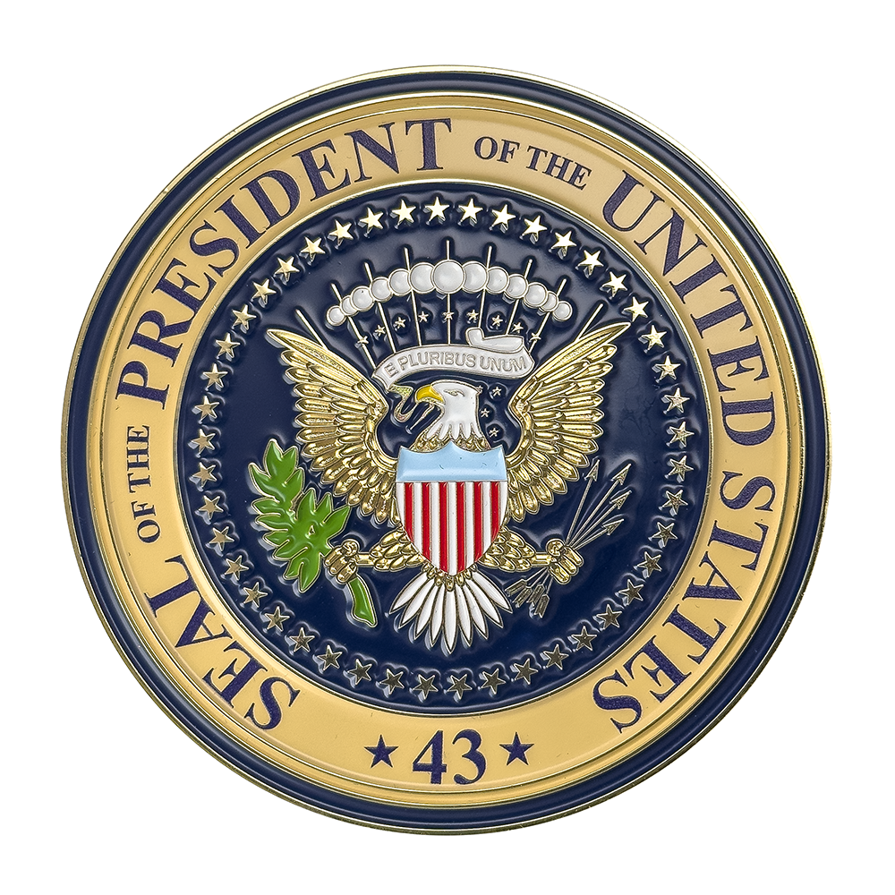 43rd Presidential Seal Coaster