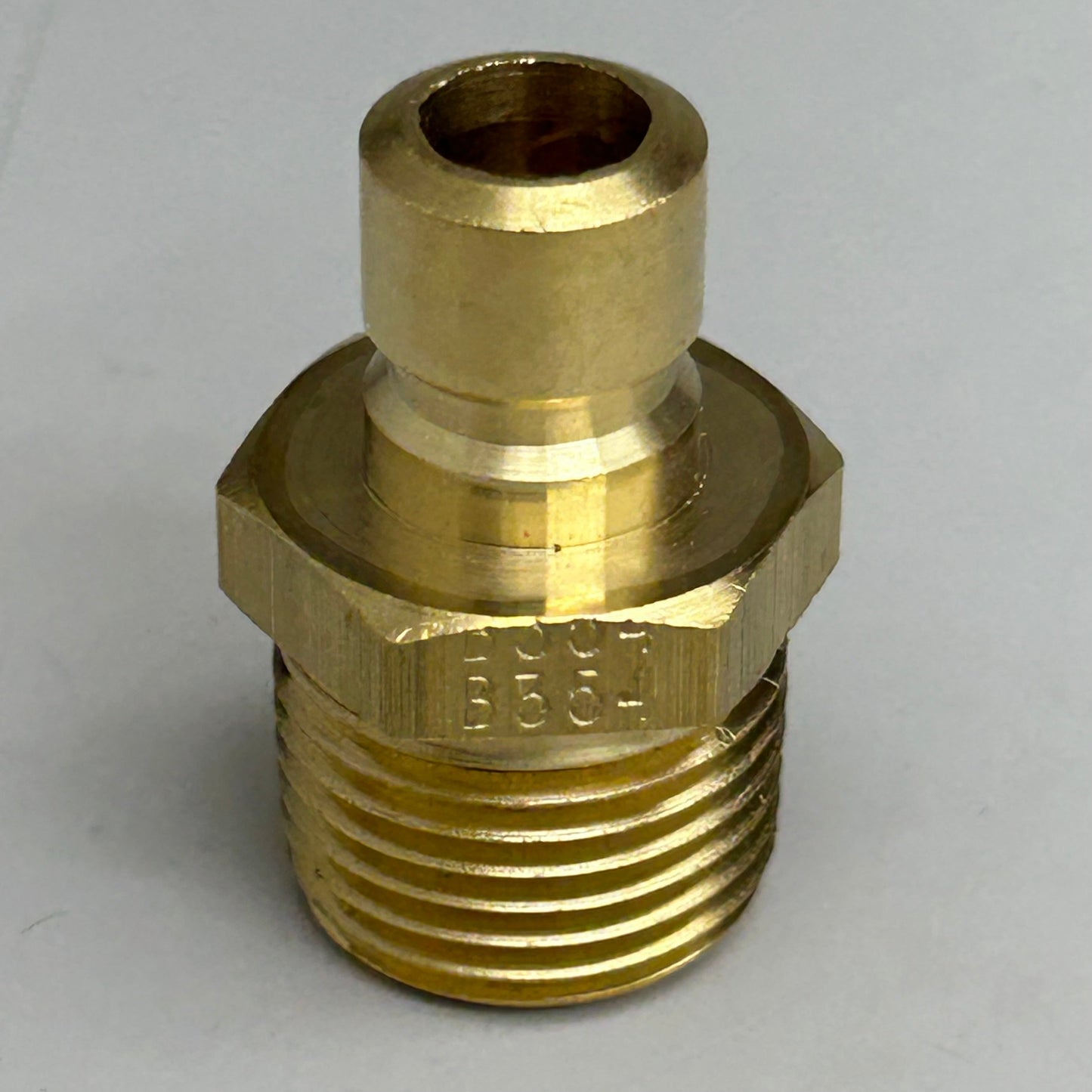 PLASTIC PROCESS EQUIPMENT (10 Pack) Male Plug Fitting 3/8" ID 1/2" NPT Brass  PPEB354