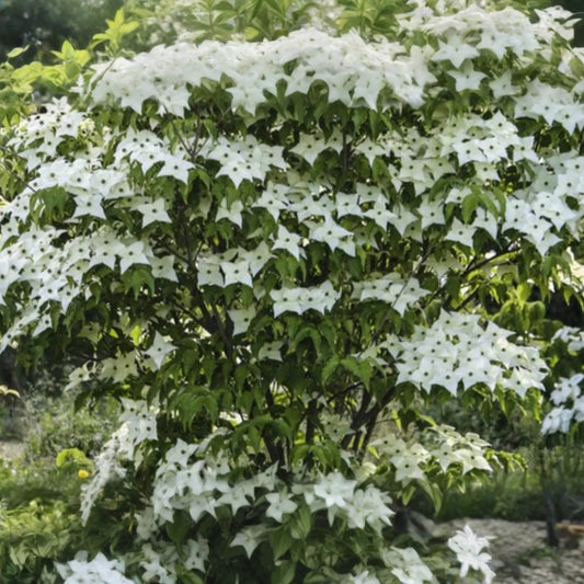 Live Flowering Dogwood Tree - Bare Root 2-3 Ft Plant - Cornus Florida (USDA Zones 4-9)