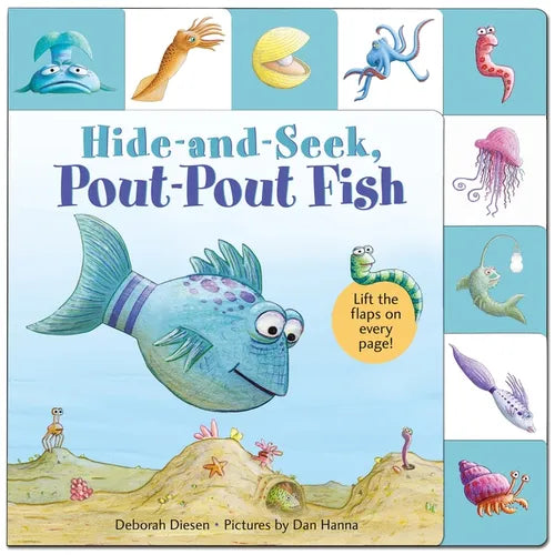 Lift-The-Flap Tab: Hide-And-Seek, Pout-Pout Fish