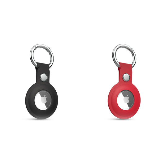 HyperGear AirCover Vegan Leather Keyring for AirTags