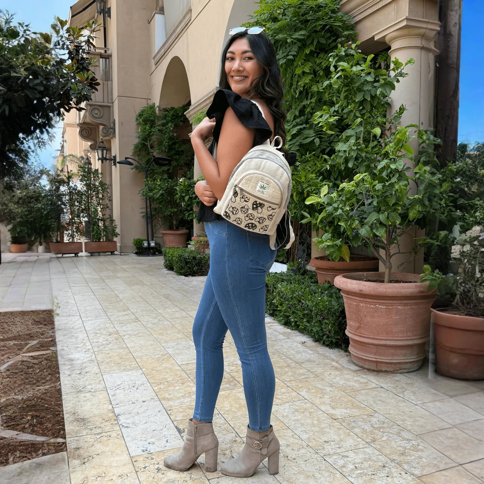 Kathmandu Collection Mini Hemp Mushroom Backpack