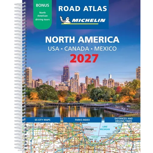 Michelin North America Road Atlas 2027: Usa, Canada, Mexico