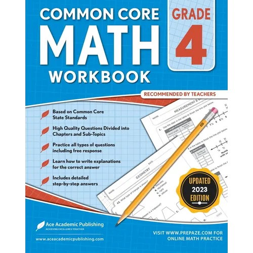 Common Core Math Workbook: Grade 4