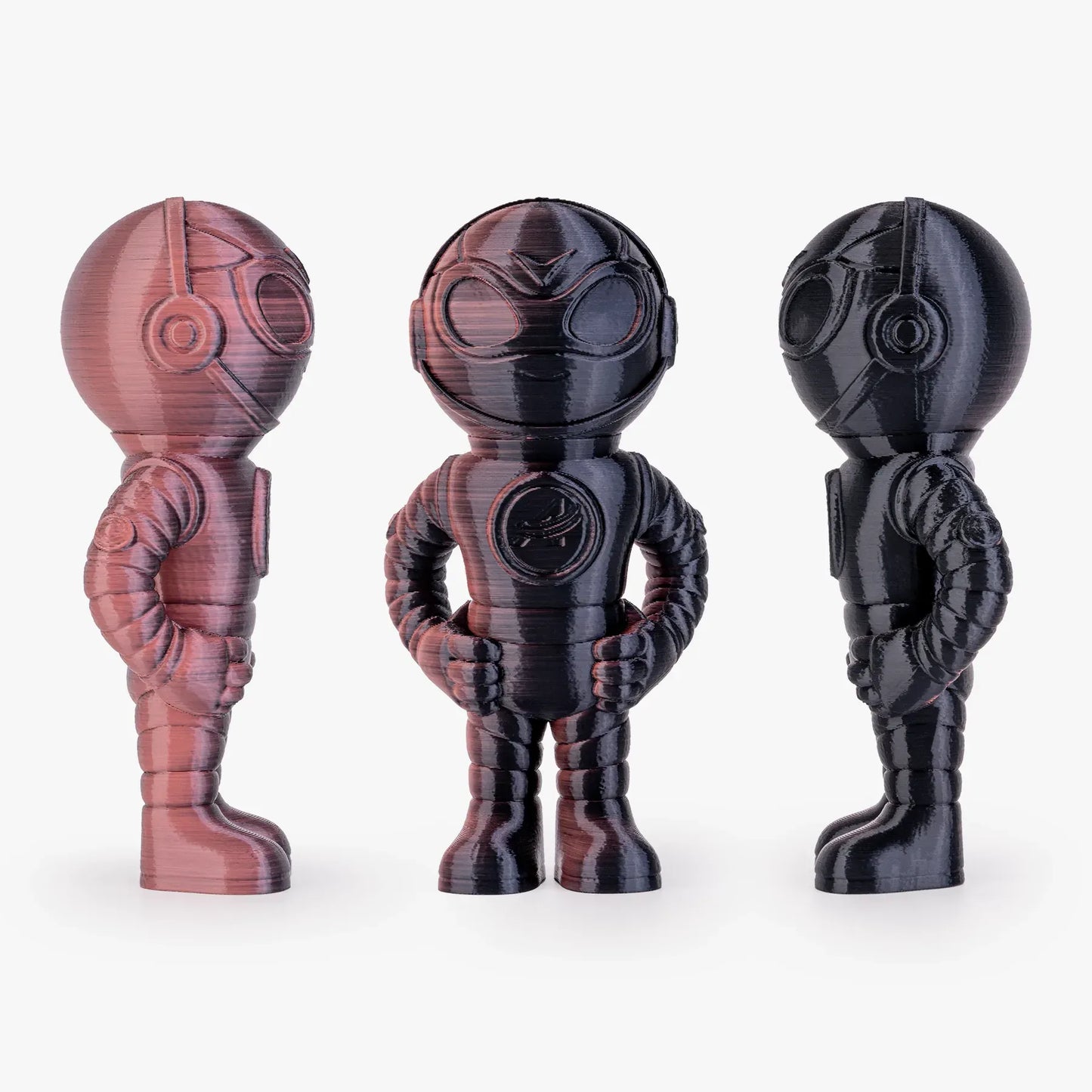 PLA Silk Dual Color Filament 1.75mm, 1KG/2.2LB