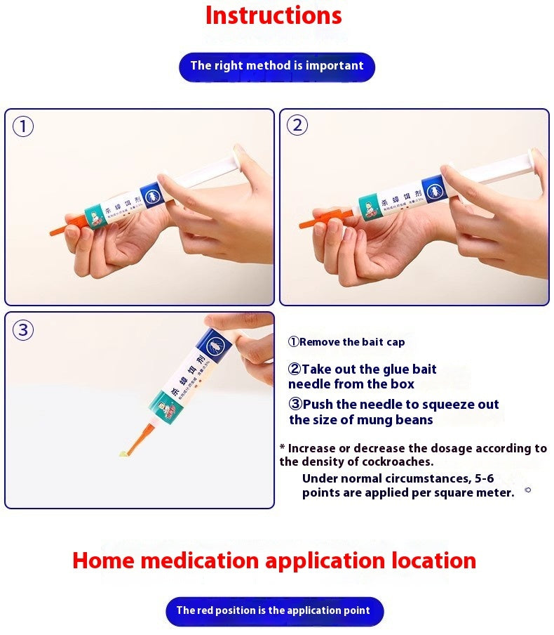 Household Paste Insecticide Cockroach Bait Formulation