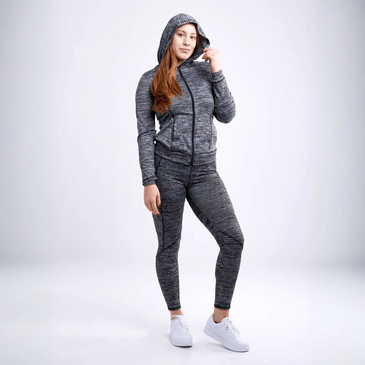 JupiterGear Athletic Fitted Zip-Up Hoodie Jacket with Pockets