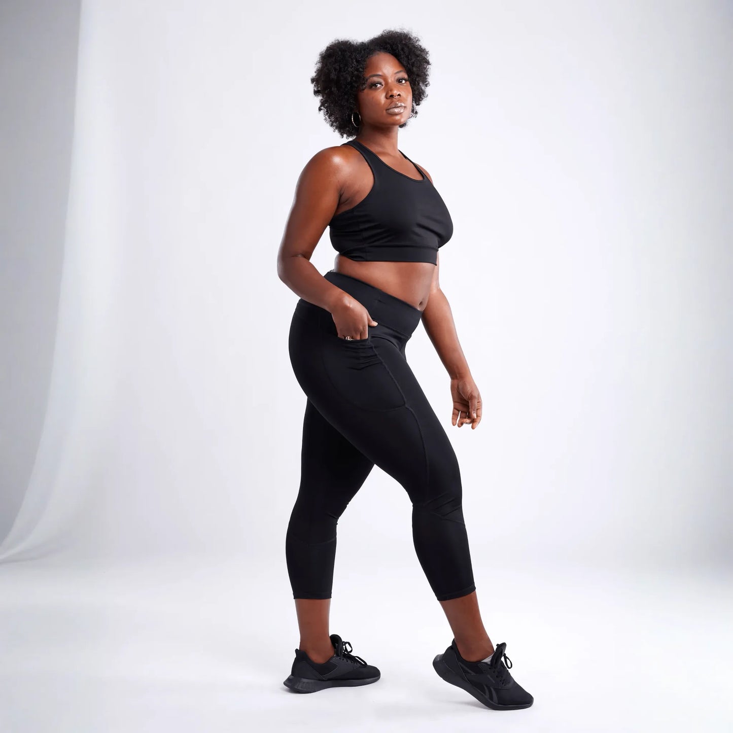 JupiterGear High-Waisted Classic Gym Leggings with Side Pockets