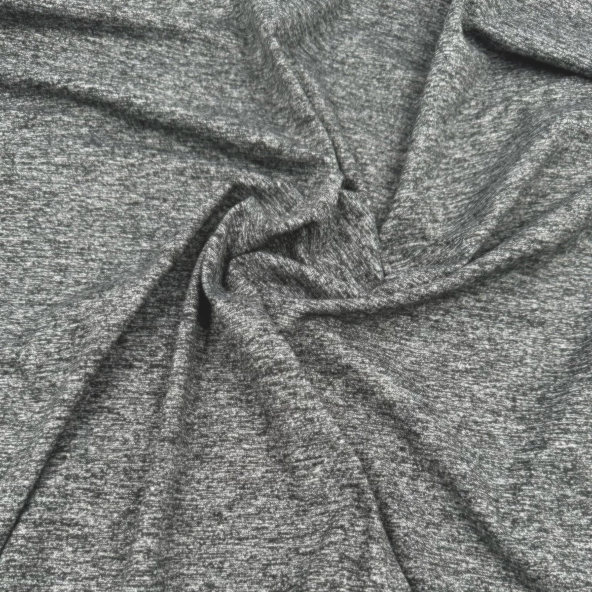 VAPLEX 70 LYCRA ATHLETIC FABRIC 85/15 HEATHER GRAY 62" WIDE SILKY TOUCH 4 WAY STRETCH BY THE YARD