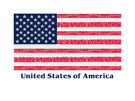 American Flag Vinyl Decal