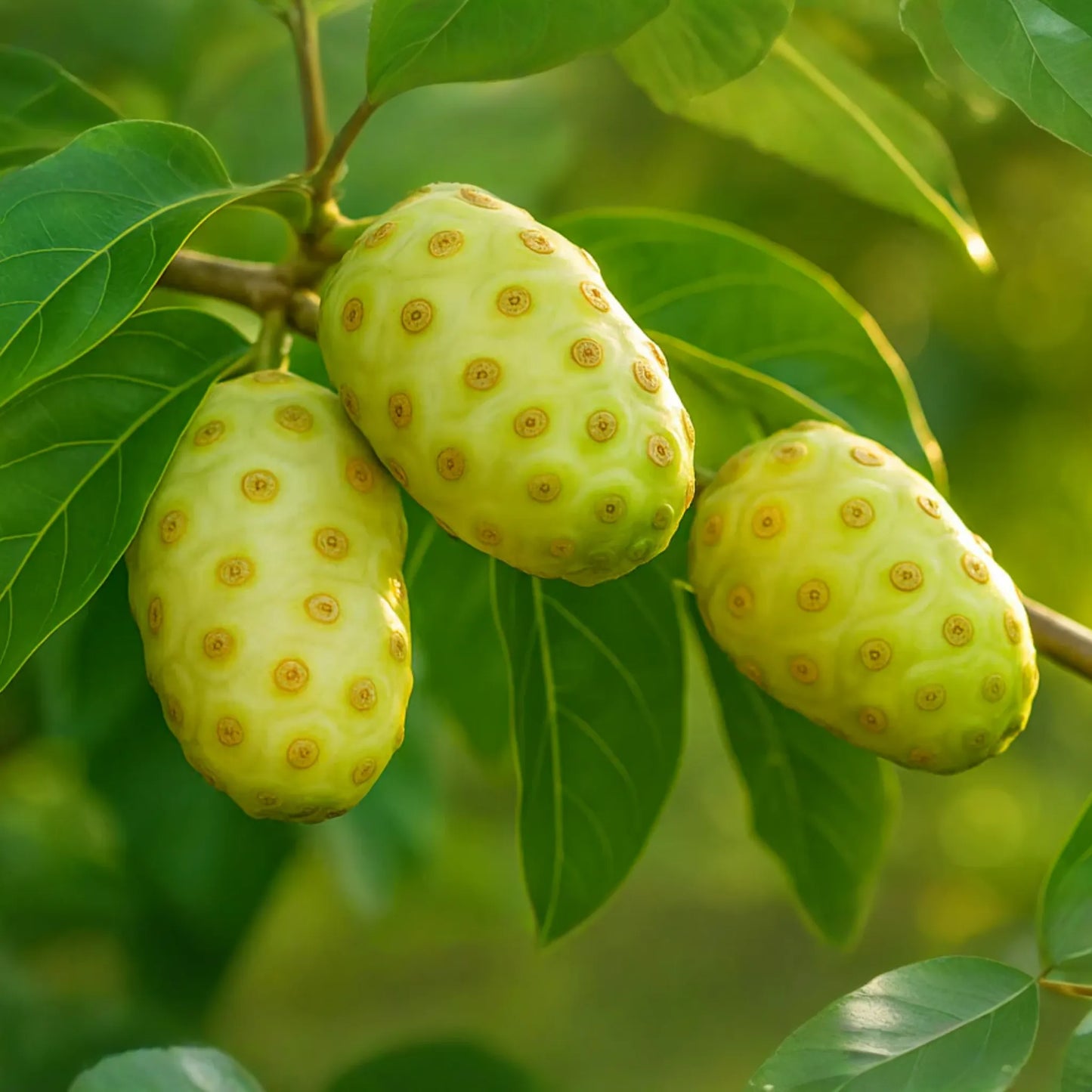 Noni Fruit Tree 6"-12" (Morinda citrifolia) - Live Starter Plant | Tropical Medicinal Tree with Nutrient-Rich Fruits