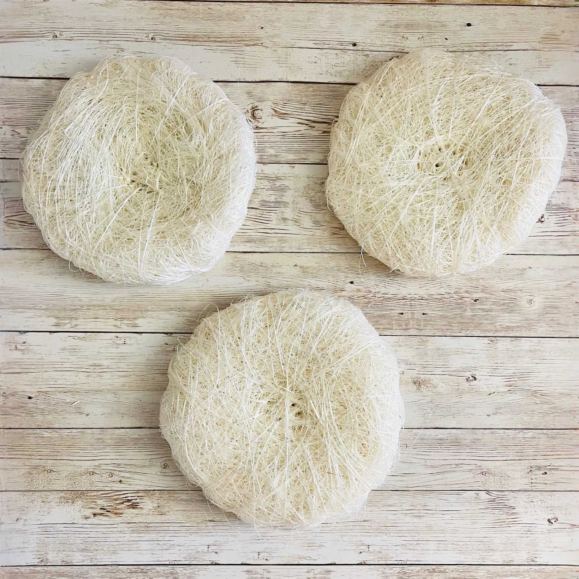 Estropajo De Ixtle Mexicano Ixtle Scourer Body Scrub 100% Natural Fibers