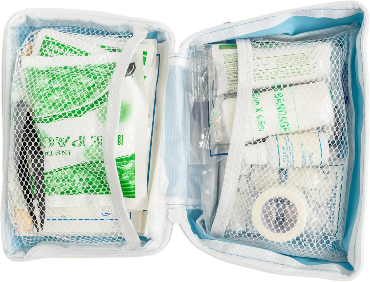 Country Living 50-Piece Pet Travel First Aid Kit for Emergencies, Safety, Adventure & On-the-Go Pet Care