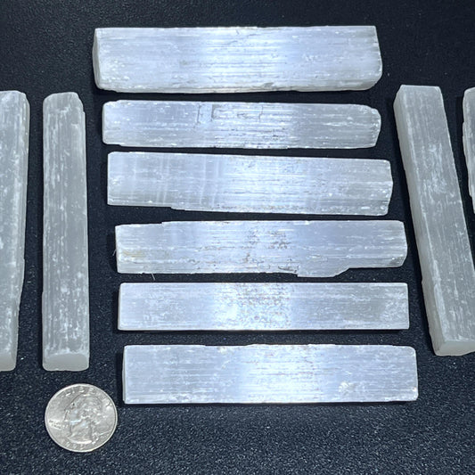 Selenite Crystal Sticks Gemstone Decor Wholesale Supply