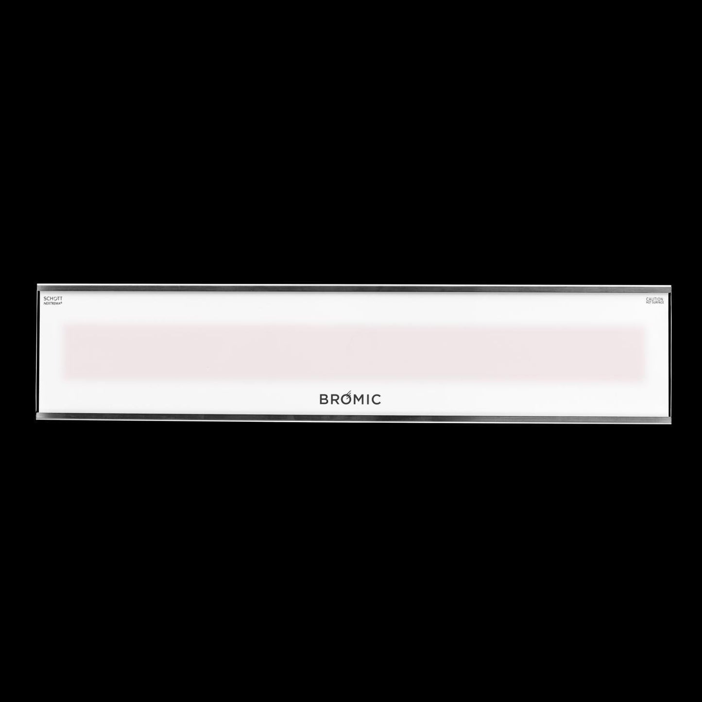 Bromic Heating Platinum Smart-Heat Series II 50-Inch 3400W 11,600 BTU 240V Electric Patio Heater - White - BH0320008