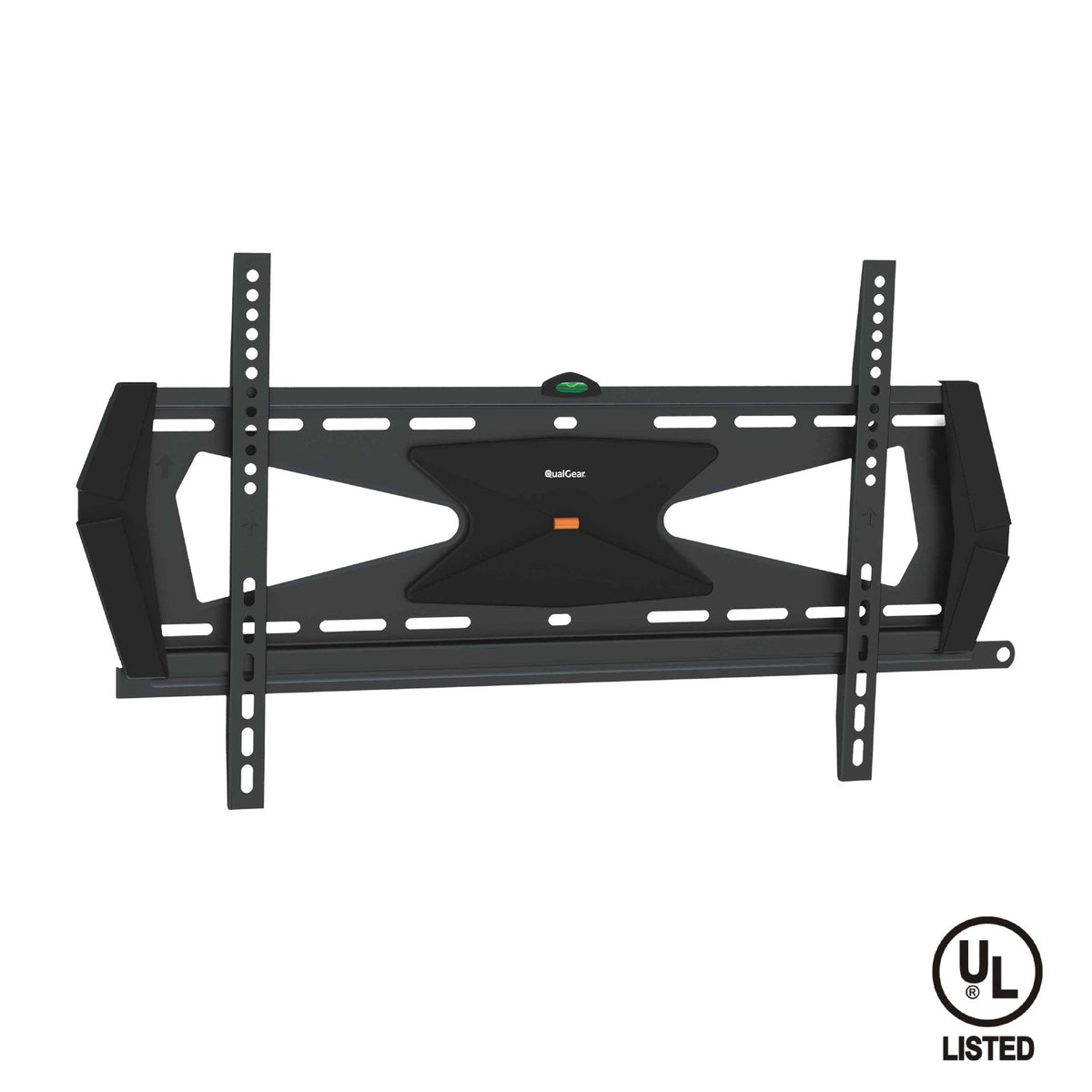 QualGear 37-70 in UL Listed Heavy Duty Fixed TV Wall Mount, Black, QG-TM-030-BLK