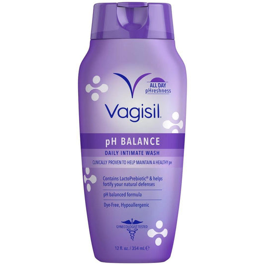 Vagisil pH Balance Daily Intimate Wash with LactoPrebiotic, 12 fl oz