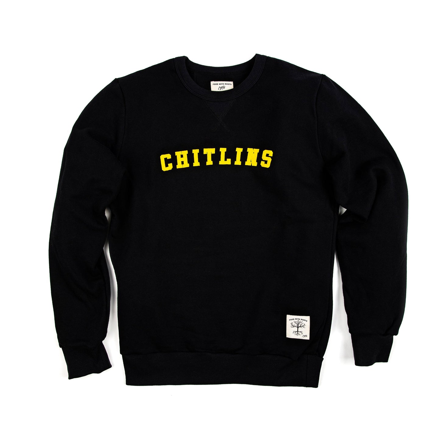 Varsity - Chitlins Sweatshirt in Black