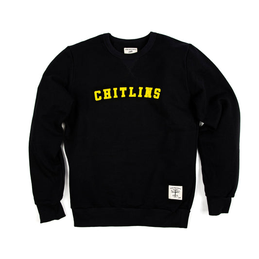 Varsity - Chitlins Sweatshirt in Black