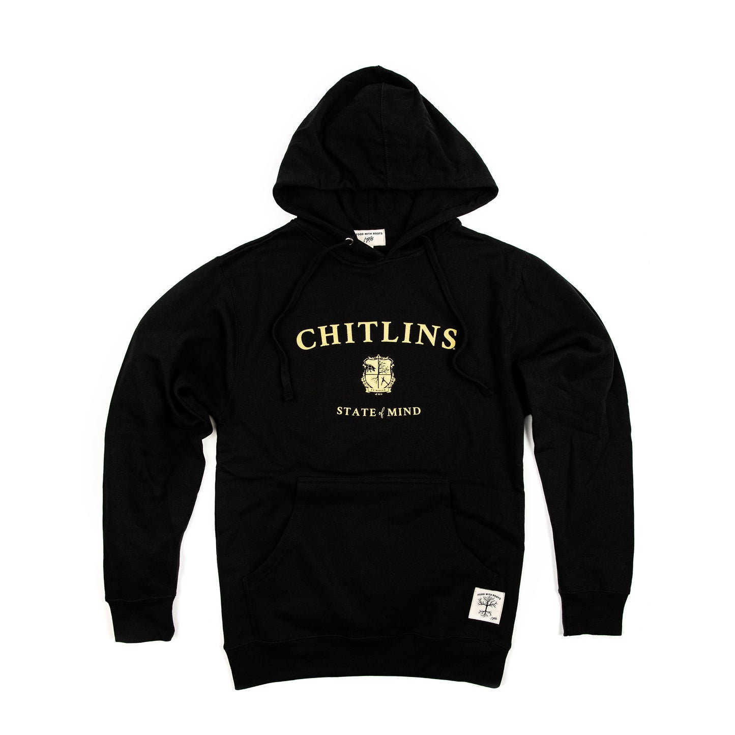 Chitlins State of Mind Hoodie in Black