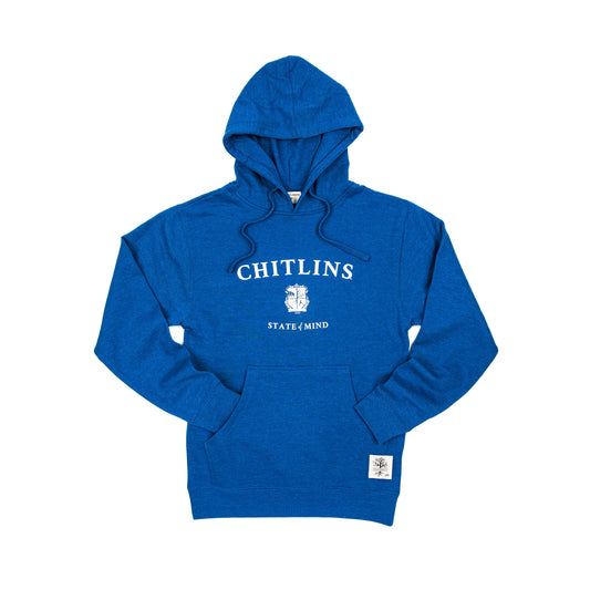Chitlins State of Mind Hoodie in Blue