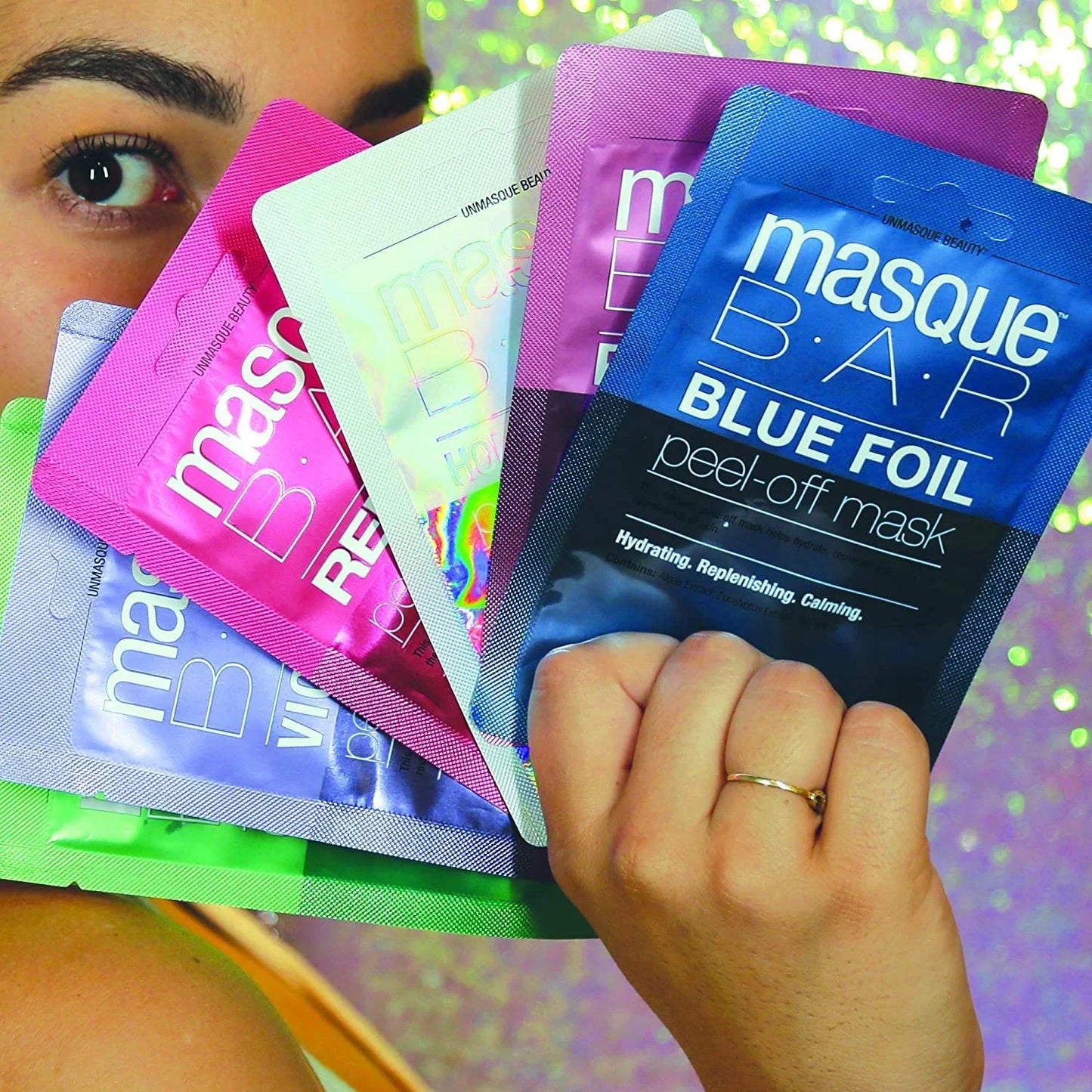 Masque Bar Red Foil Peel Off Mask