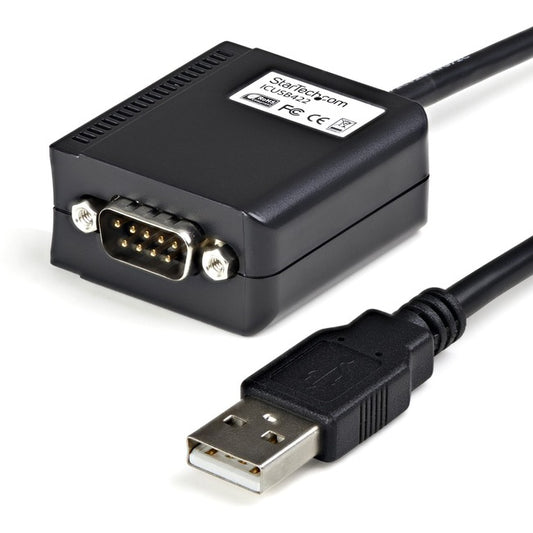 StarTech.com 6ft RS422/485 USB Serial Adapter w/ COM Retention