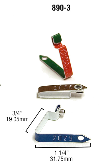WING BAND TAG/0901-1000/PINK/STYLE 890