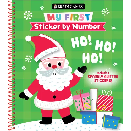 Brain Games - My First Sticker by Number: Christmas