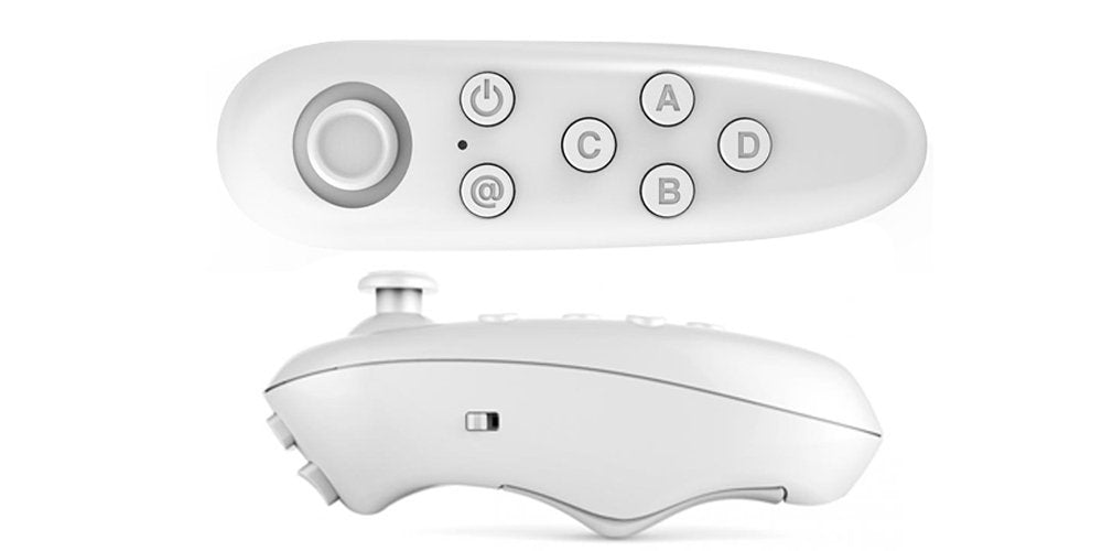 Bluetooth Remote Controller for Bluetooth Devices and 3D Virtual Reality Headsets - Supports iOS and Android