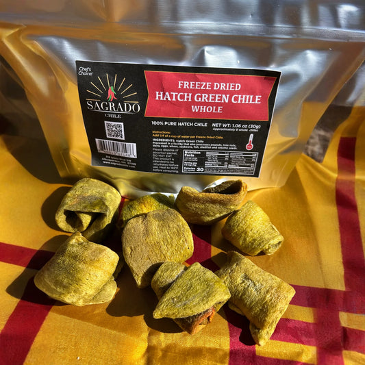Freeze Dried Whole Hatch Chiles