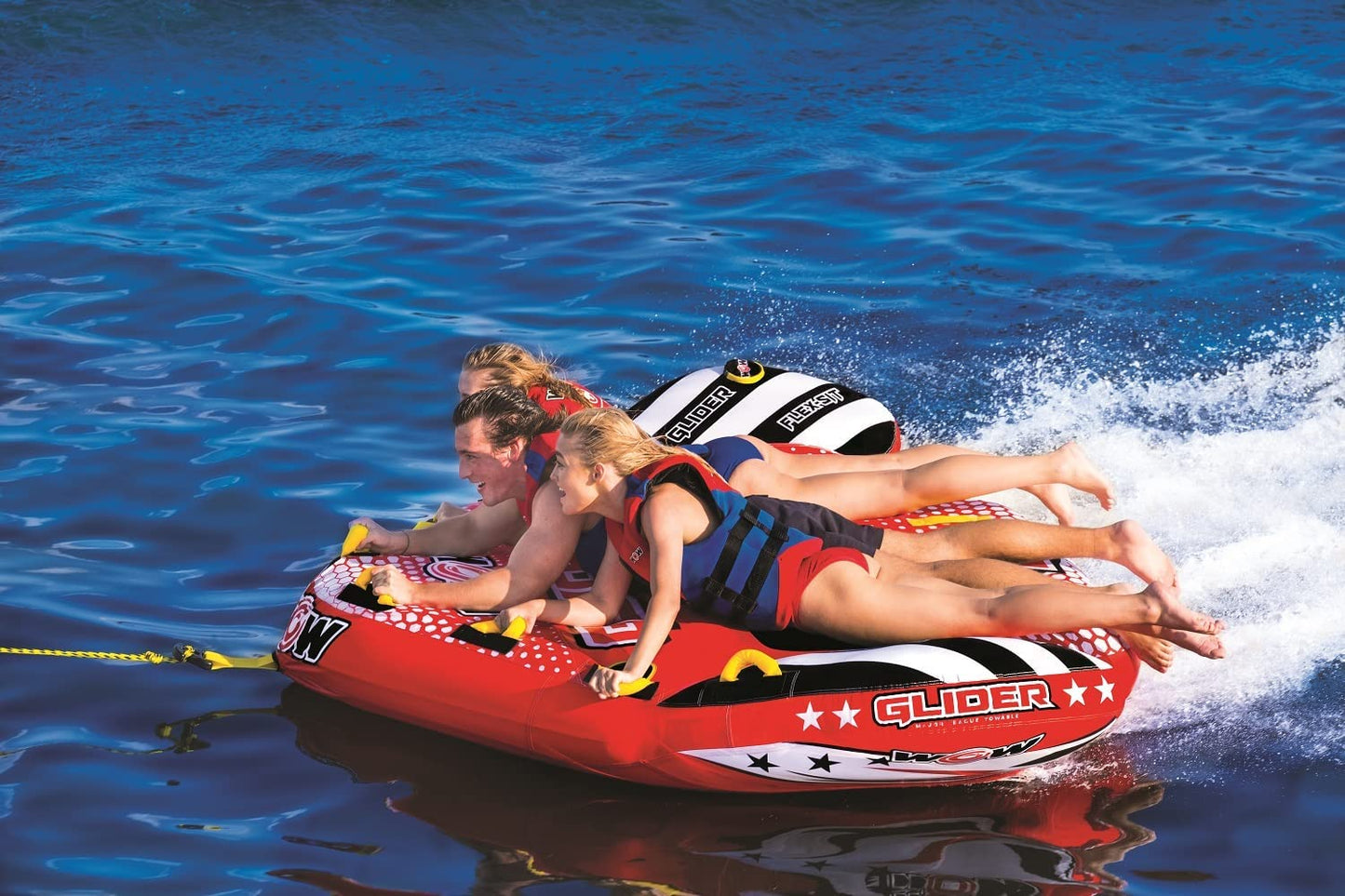 WOW Sports Glider 3 Person 3P Towable with Flex Seating (22-WTO-3967)